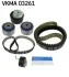 Ремкомплект ГРМ CITROEN / RANGEROVER / PEUGEOT 2.7-3.0HDI / TDV6 "08 >> SKF VKMA03261