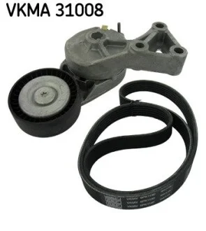 Комплект поліклиновий (ремінь+ролики) SKF VKMA 31008
