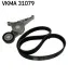 Ремкомплект ГРМ AUDI/SEAT/VW A3/Altea/Golf "1,9-2,0 "03>> VKMA31079