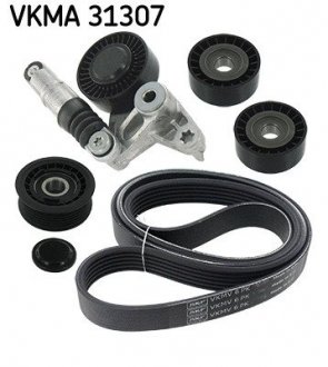 Комплект поліклиновий (ремінь+ролики) SKF VKMA 31307