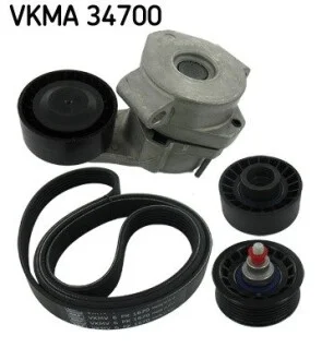 Поликлиновой ременный комплект SKF VKMA 34700