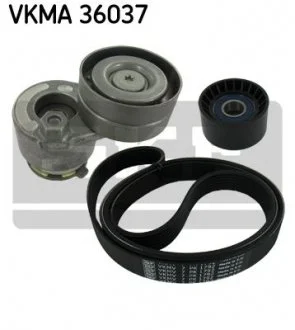 Фото 1 - комплект доріжкових поясів SKF VKMA36037 Комплект доріжкових поясів SKF VKMA36037 (фото 1)