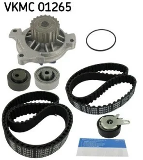 Фото 1 - водяной насос помпа + комплект зубчатого ремня SKF VKMC 01265 Водяной насос помпа + комплект зубчатого ремня SKF VKMC 01265 (фото 1)