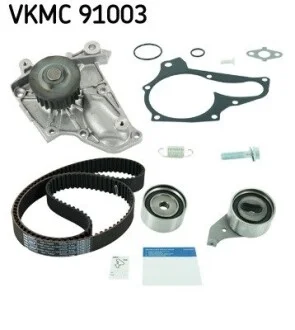 Ремкомплект ГРМ + помпа TOYOTA Avensis / Camry / CarinaE / Celica / Picnic / RAV4 2,0-2,2 85-01 SKF VKMC91003