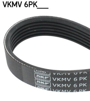 Ремінь генератора SKF VKMV6PK2128