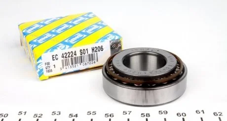 Подшипник КПП (25X52X16.3) Renault (тип КПП PF6) SNR / NTN EC42224S01H206