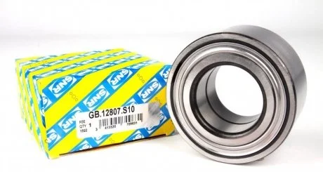 Подшипник ступицы DACIA / NISSAN / RENAULT (R15516) Logan / Kubistar / Clio / Kangoo / Laguna / Megane передняя сторона (-ABS) SNR / NTN GB12807S10