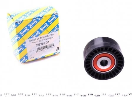 Паразитный ведущий ролик CITROEN / FORD / MAZDA / PEUGEOT / VOLVO Berlingo / C3 / C4 / C5 / Jumpy / B-Max / C-Max / Fiesta SNR / NTN GE35931 (фото 1)