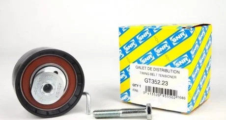 Ролик направляющий FORD / MAZDA / VOLVO B-Max / C-Max / Fiesta / Focus / Mondeo / 2 / C30 / S40 / V50 1.25-1.6 01 - SNR / NTN GT35223