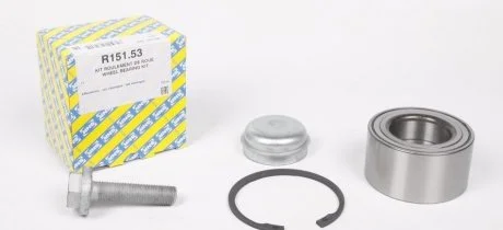 Подшипник предназначен для монтажа на ступицу, шариковый SNR / NTN R151.53