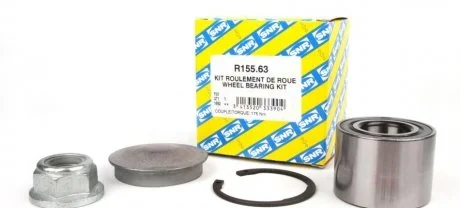Підшипник колеса,комплект SNR / NTN R155.63