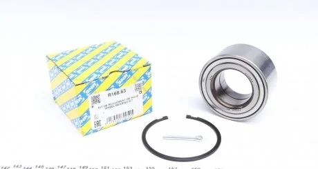 Подшипник ступицы передней Nissan Almera II 03/00 - 02/04 SNR / NTN R168.63