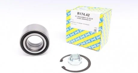Подшипник ступицы передней Honda Civic IX, Civic VIII 1.3H / 1.4 / 1.8 09.05- SNR / NTN R174.42