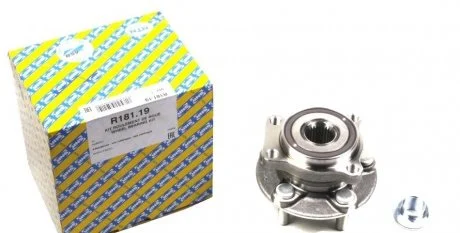 Підшипник колеса,комплект SNR / NTN R181.19
