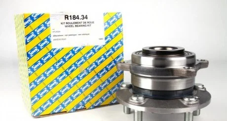 Підшипник колеса,комплект SNR / NTN R184.34