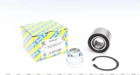 Подшипник ступицы, комплект CHEVROLET Aveo задняя сторона 05 - SNR / NTN R19007