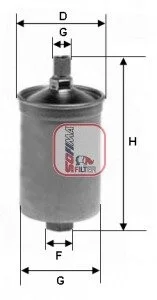 Фiльтр паливний SOFIMA S1503B