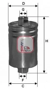 Фiльтр паливний 3175000 ufi + SOFIMA S1589B