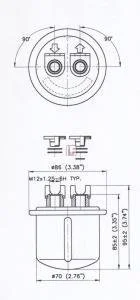 Фільтр паливний SOFIMA S1612B