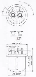 Фiльтр паливний SOFIMA S1619B