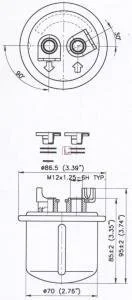 Фiльтр паливний SOFIMA S1706B