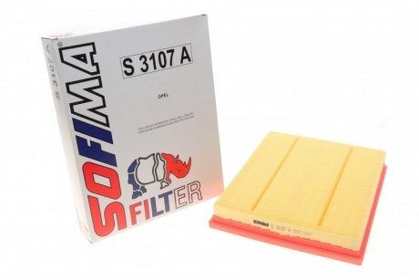 Фильтр воздушный OPEL 1,6-2,0 98-10 SOFIMA S3107A