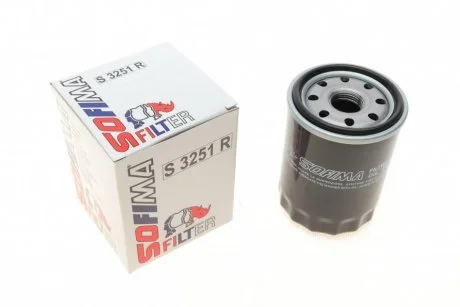 Фильтр масляный TOYOTA / FIAT / SUZUKI 1,6-2,4 93-08 SOFIMA S3251R