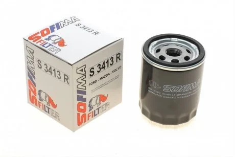 Фильтр масляный MAZDA / FORD 1,4-1,8 00-15 SOFIMA S3413R