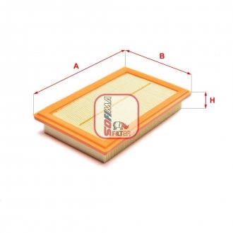 Фильтр воздушный M-B W205,W212,W213 "M274 "13>> SOFIMA S3A61A