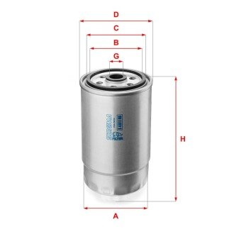 Фільтр паливний SOFIMA S 4011 NR