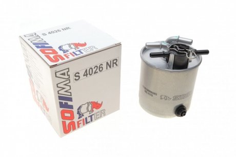 Фильтр топливный NISSAN / RENAULT 1,5-2,0 08 - SOFIMA S4026NR (фото 1)