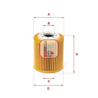 Фільтр масляний CITROEN/FORD/OPEL/PEUGEOT/TOYOTA \'\'1.5HDI \'\'18>> SOFIMA S5216PE