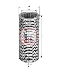 Фільтр гідравлічний 290х126х92 (СПЕЦВИКУП) SOFIMA S5569PO