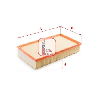 Фильтр воздушный MB 2,5-4,0 96-07 SOFIMA S9920A