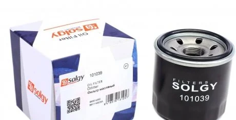 Фильтр масляный Solgy 101039