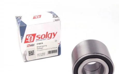 Підшипник маточини Solgy 216014