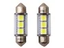 Автомобільна лампа: C5W [12B] SV8.5-8 36mm LED 2ks