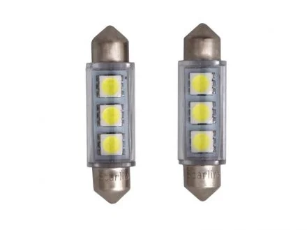 Автомобильная лампа: C10W [12B] SV8.5-8 41mm LED 2ks STARLINE 99.99.949 (фото 1)