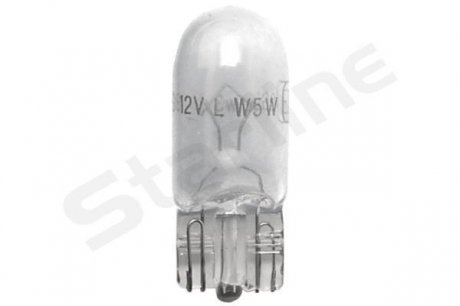 Автомобільна лампа: 12 [В] цоколь W5W/12V W2.1x9.5d - безцокольна STARLINE 9999997
