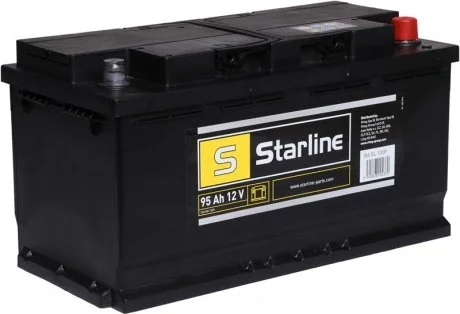 Акумулятор, R"+" 95Ah, En800 (353 x 175 x 190) правий "+",B13 виробництво Чехія STARLINE BA SL 100P