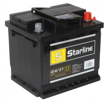 Акумулятор, R"+" 45Ah, En400 (207 x 175 x 190) правий "+",B13 виробництво STARLINE BA SL 44P