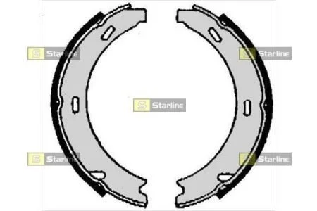 Тормозные колодки барабанные, к-кт. STARLINE BC 06870