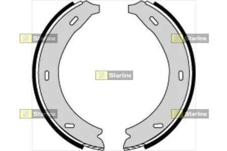Гальмівні колодки барабанні STARLINE BC 07320