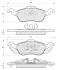 Колодки тормозные дисковые, к-кт. STARLINE BD S075 (фото 1)