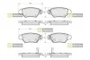 Колодки тормозные дисковые, к-кт. STARLINE BD S098 (фото 1)