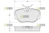 Колодки тормозные дисковые, к-кт. STARLINE BD S102 (фото 1)