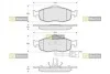 Колодки тормозные дисковые, к-кт. STARLINE BD S105 (фото 1)