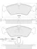 Колодки тормозные дисковые, к-кт. STARLINE BD S138 (фото 2)