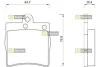 Колодки тормозные дисковые, к-кт. STARLINE BD S267 (фото 1)