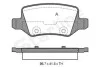 Колодки тормозные дисковые, к-кт. STARLINE BD S302 (фото 1)